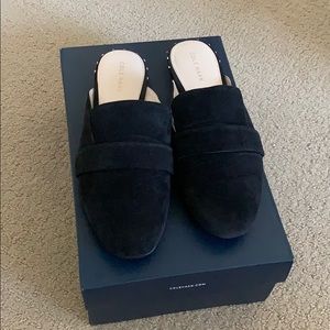 Cole Haan Black Suede Mule